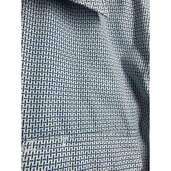 Wrangler Wrancher Mens Pearl Snap Blue Long Sleeve Shirt Rodeo Size‎ XL - Picture 3 of 5